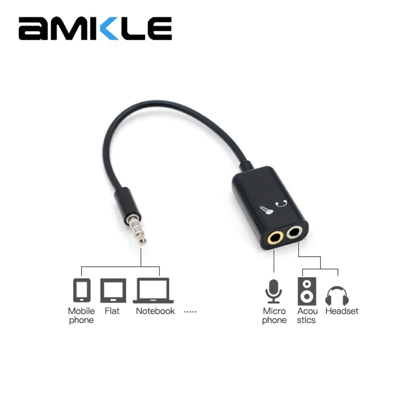 3 5 мм стерео аудио сплиттер конвертер кабель Универсальный сплиттеры папа