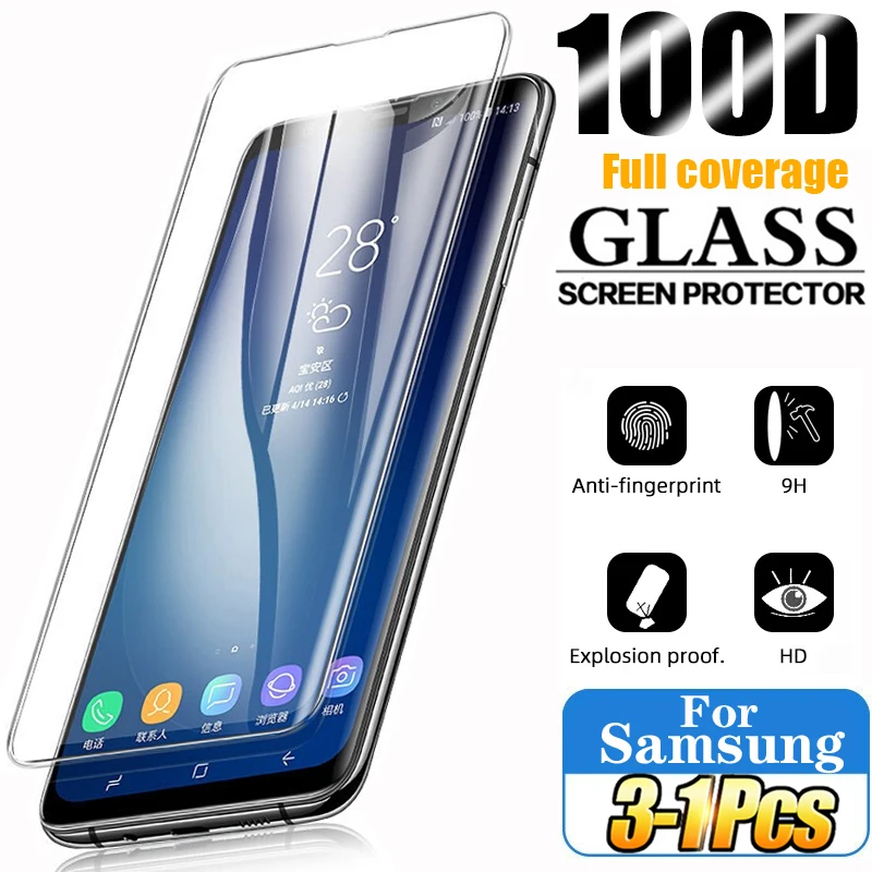 Защитная пленка из закаленного стекла для Samsung Galaxy S10 плюс стекло S9 S8 протектор