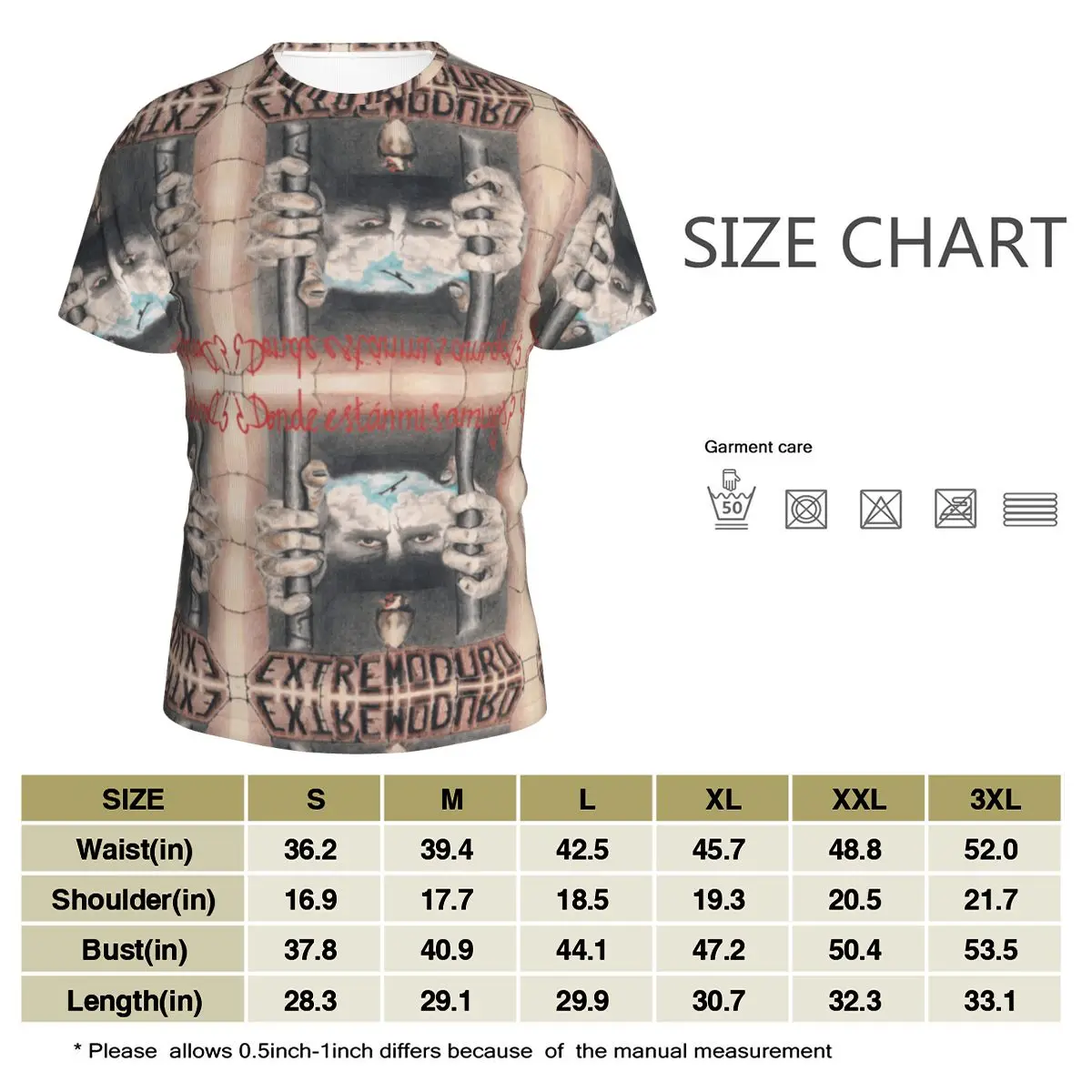 

Promo Baseball Extremoduro6 T-shirt Graphic Vintage Men's T Shirt Print Humor Graphic R251 Tees Tops European Size