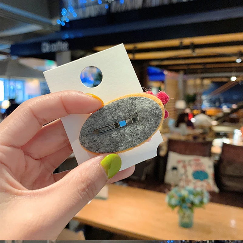 Милые женские чехлы из ткани капли воды Bb клип печатные цветочные шпильки