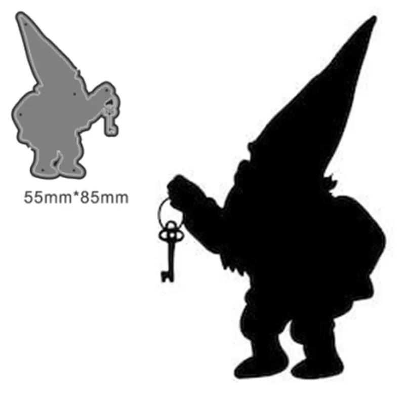 

Металлические Вырубные штампы форма Дед Мороз украшение для скрапбукинга бумаги рукоделия Нож Форма лезвие перфоратор трафареты