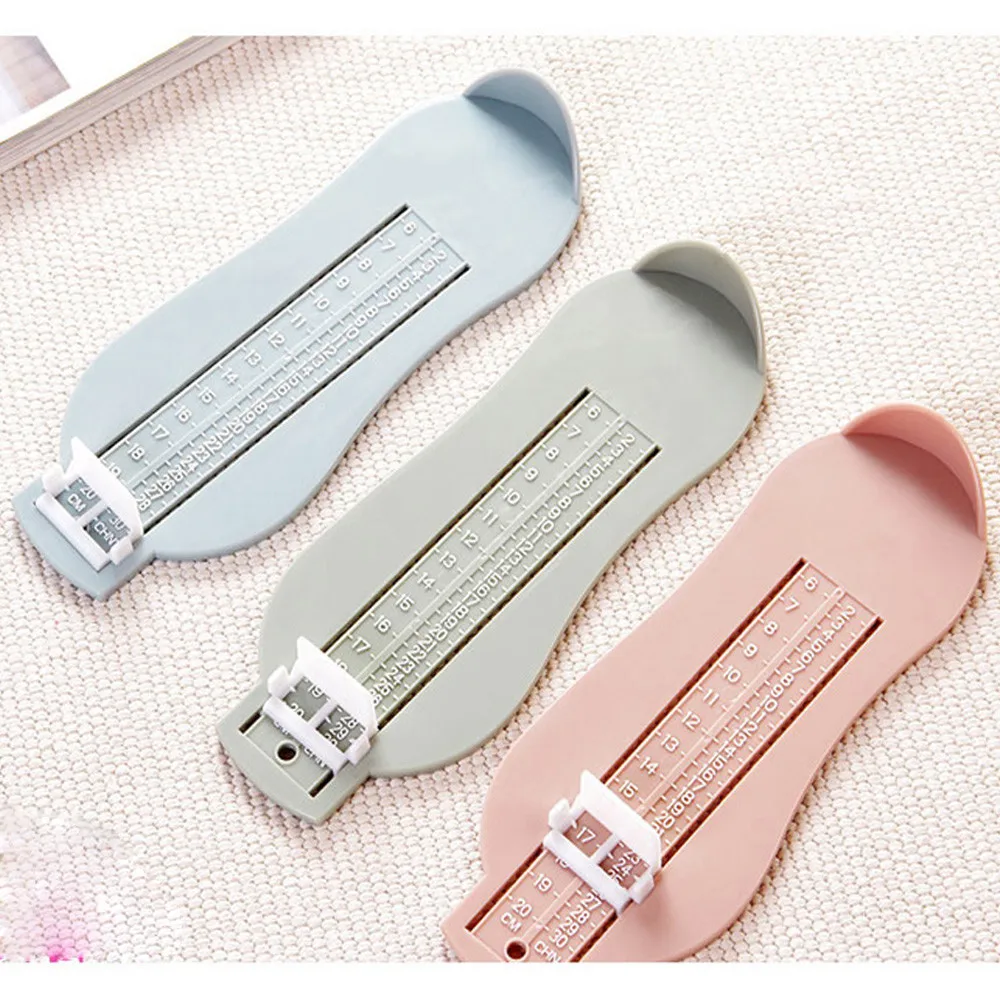 Montessori Newborn Infantil Foot Measure Gauge Shoes Size Measuring Ruler Tool Funny Gadgets Educational Learning Birthday Gift | Игрушки и