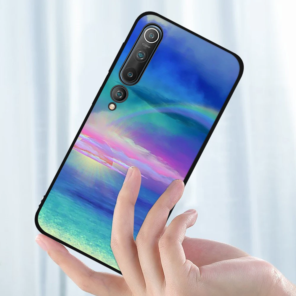 

Rainbow Case For Xiaomi Redmi Note 10 9 8 7 9T 8T Pro MAX 9A K40 MI Note 11 10 9 T Pro SE F3 X3 A3 Soft silicone TPU Phone Funda