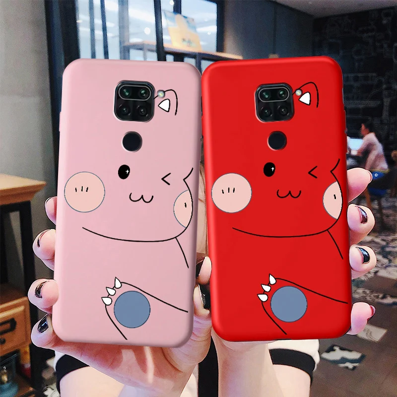 

Funda luxury Silicone Soft Phone Case For Redmi Note 9 10x 4G 5G 10x pro 5g k20 cases xiaomi mi 9t 9t pro cartoon back covers