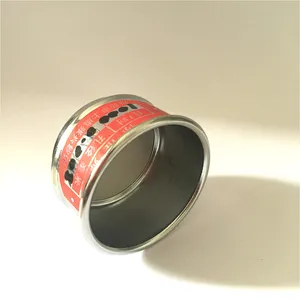 Стандартное лабораторное тестовое сито, смотровое сито для отбора проб диаметром 6 см, сетка 1000апертура 0,008 мм, высота 3,5 см