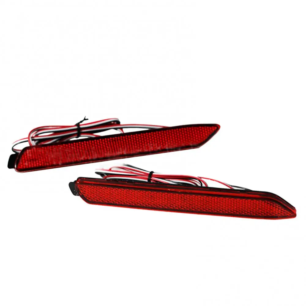 

2Pcs Auto LED Brake Rear Bumper Reflector Lamp Tail Lights for Toyota Camry Reiz Automotive Exterior Decorative Lights