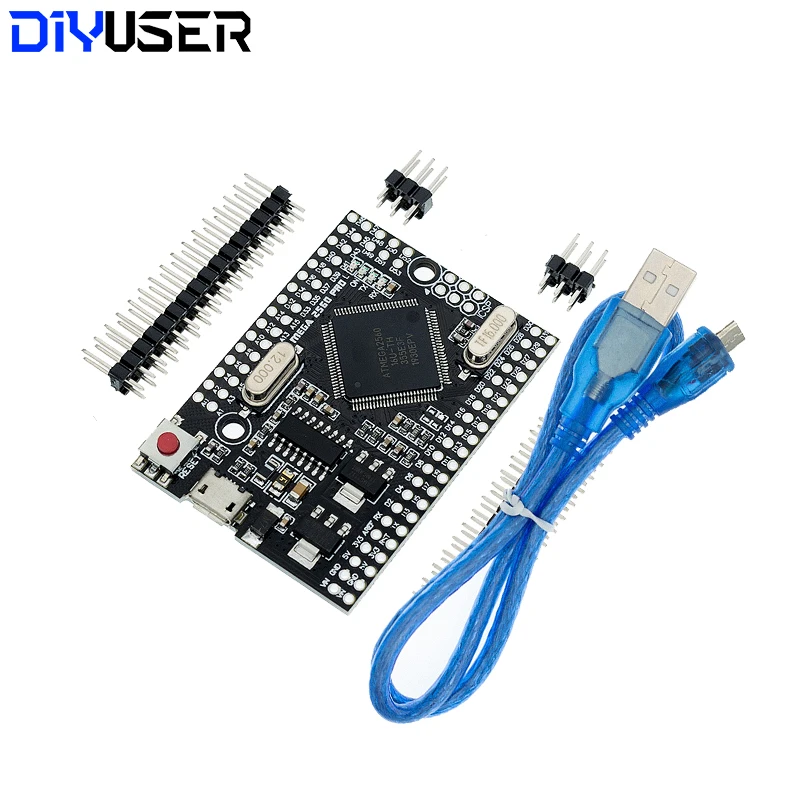 Мега 2560 PRO добавьте CH340G/ATMEGA2560-16AU чип с мужской pinheaders совместимый для arduino Mega2560