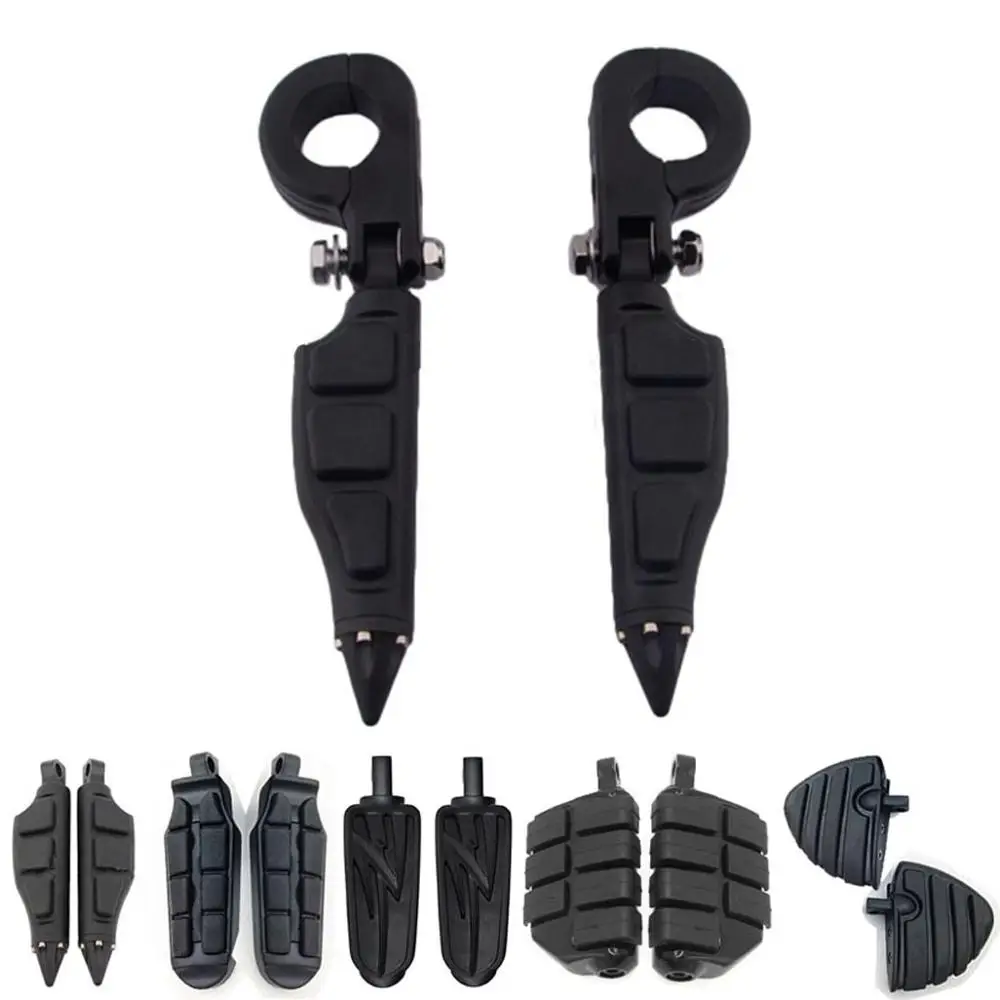 

Педаль ножная мотоциклетная черная с кронштейном для Harley Touring Cruiser Chopper 1 дюйм и 1-1/4 дюйма