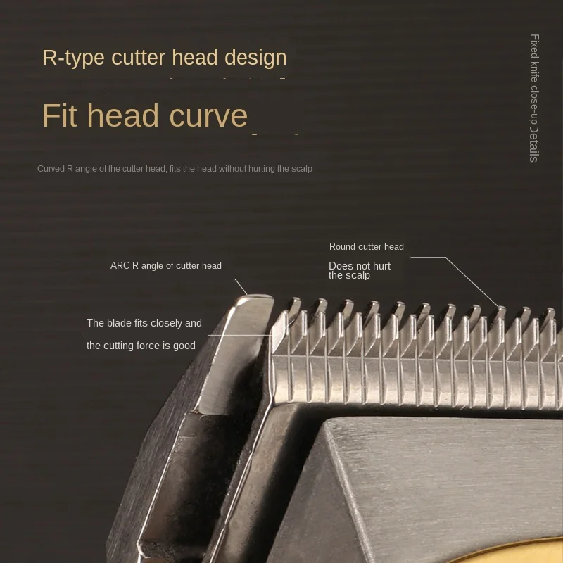 Kemei Professional All Metal Hair Clipper Men Electric Trimmer Fade Cutter Haircut Machine Barber shop KM-1983 | Бытовая техника