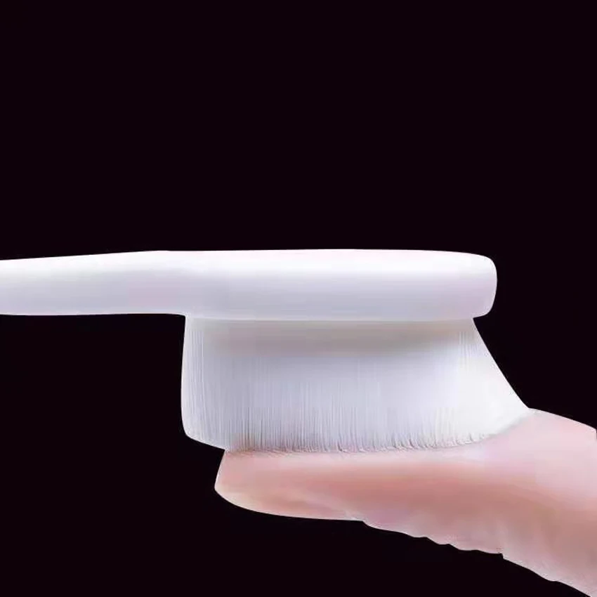 

1Pc 70 Micron Fine Soft Bristles Toothbrush, Wave/Flat Head Oral Cleaning Teeth Brushes, Adults Oral Hygiene Care Toothbrush