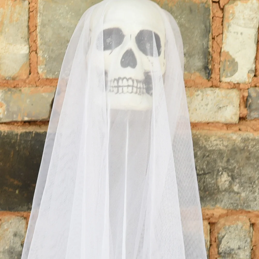 2 шт. Хэллоуин вуали жуткий висит подвеска в форме скелета приведения для