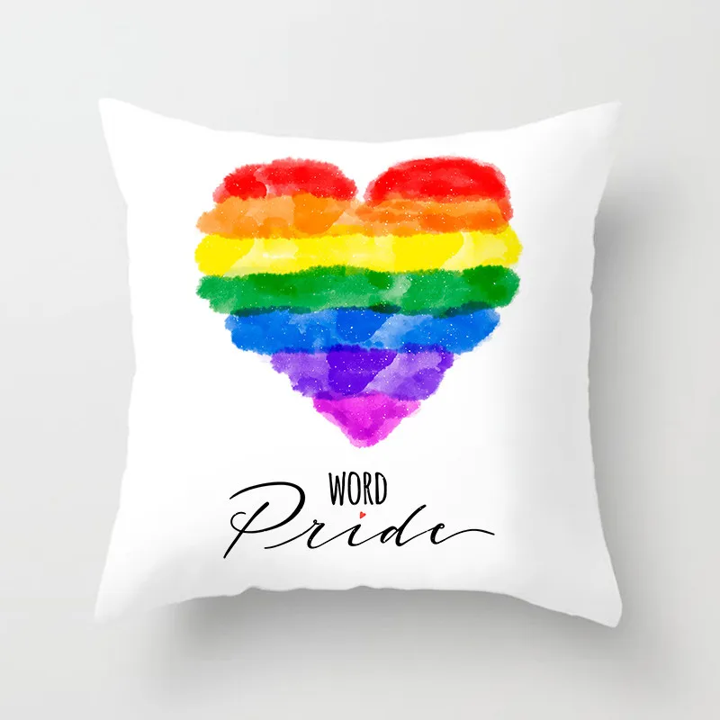 Чехол для подушки Fuwatacchi в форме сердца розы слова любовь подарок на день Святого