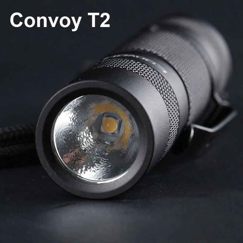 Мини светодиодный фонарик (включает конвой T2 с Cree XPG2 фонарь вспышка светильник AA