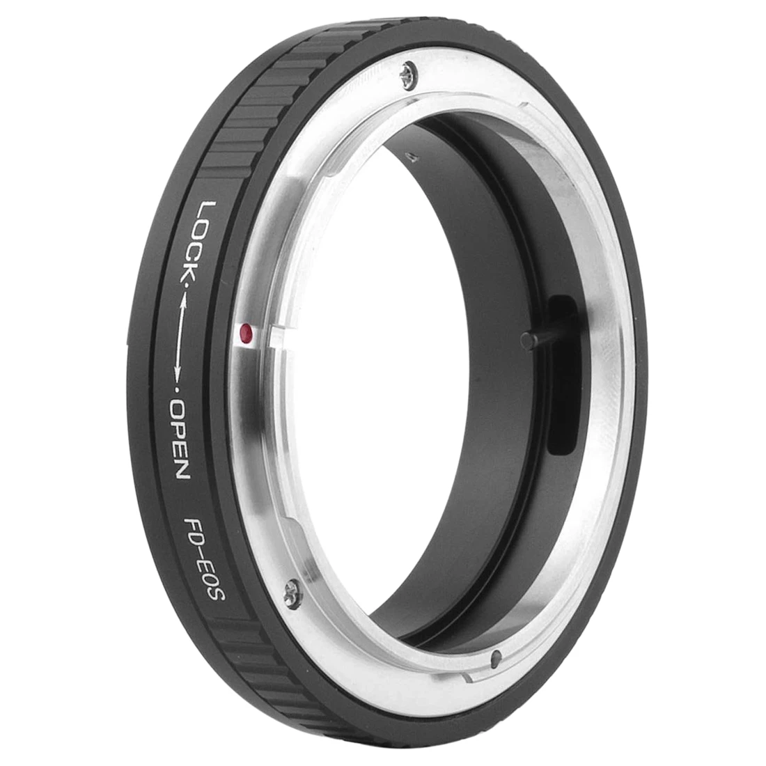 Черное крепление адаптера для объективов Canon FD К EOS EF 5D 6D 7D 40D 50D 60D 70D 500D 1100D Rebel XT XTi XS