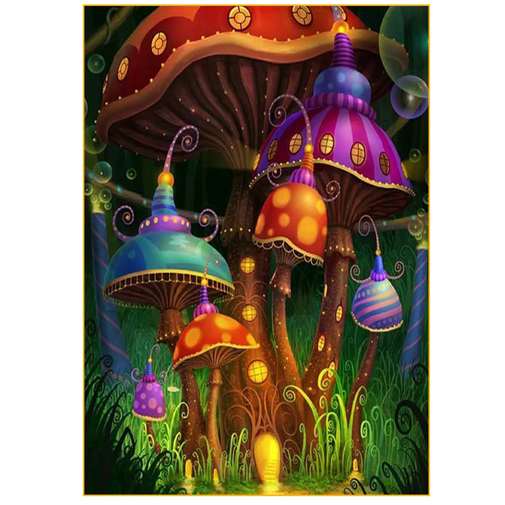 

5D landscape tree square drill full drill cartoon DIY cross stitch decorative painting 40 * 50cm for sale