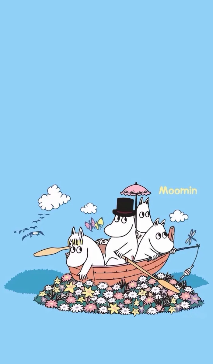 1 шт. мультяшная наклейка Moomin для всей семьи Kawaii детские игрушки декоративная на