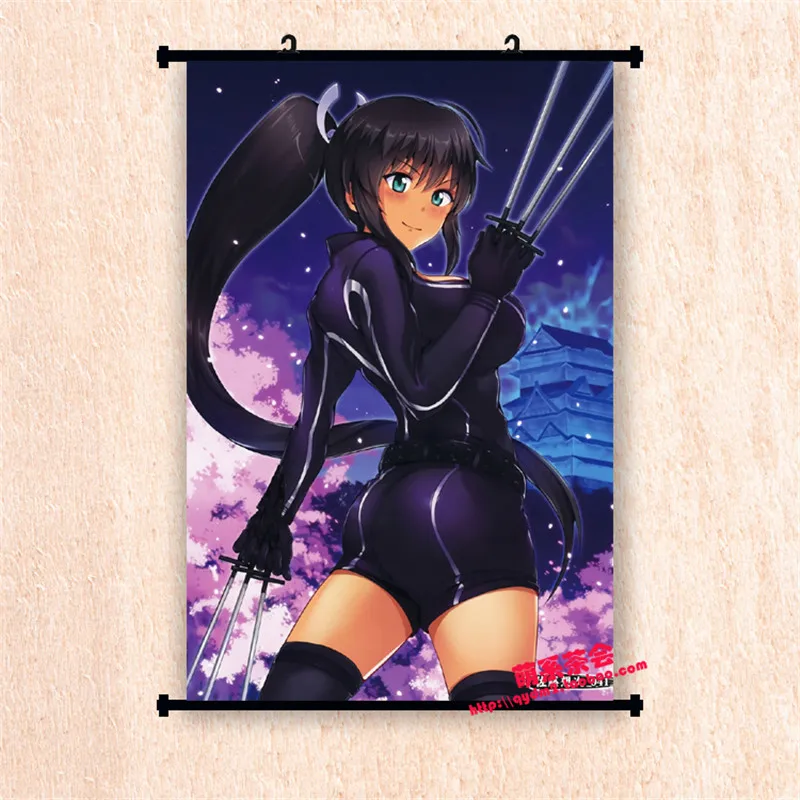 Обновление октября японская декоративная картина аниме Senran Kagura Shinovi против yagyuu &