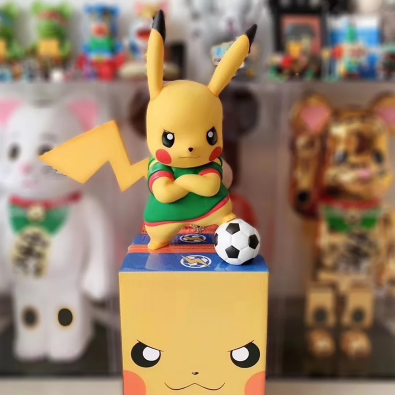 TAKARA TOMY большой размер аниме милый 1:1 Пикачу фигурка коллекционная мультяшная
