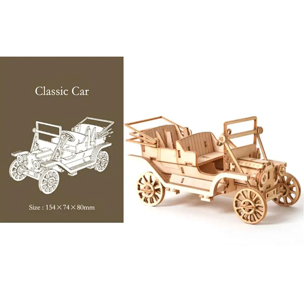 Игрушки сделай сам Парусный корабль 3D деревянная головоломка сборная модель