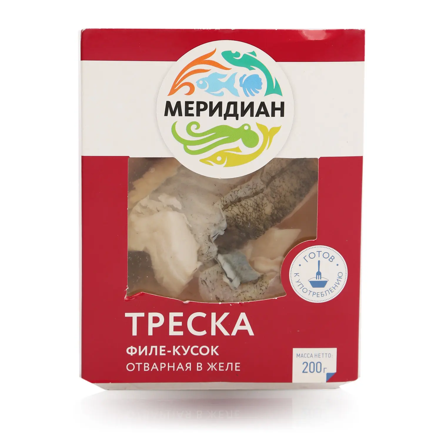 Треска в желе меридиан. Треска меридиан отварная в желе 200г. Треска отварная в желе. Меридиан рыба в желе. Треска меридиан отварная в желе 200г.