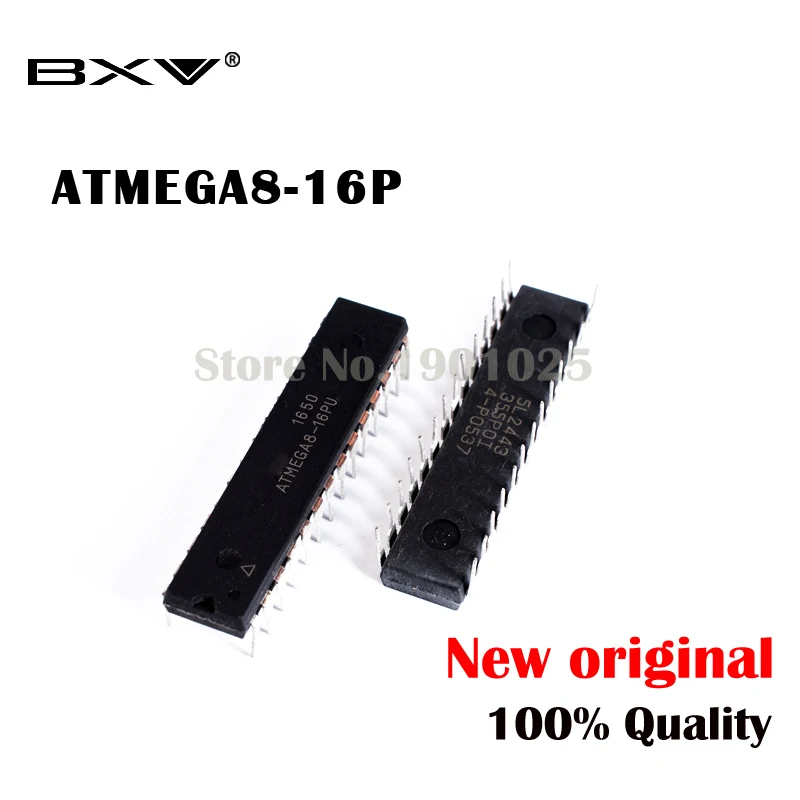 5 шт. ATMEGA8 16PU DIP новый и оригинальный IC в наличии|Интегральные схемы| |