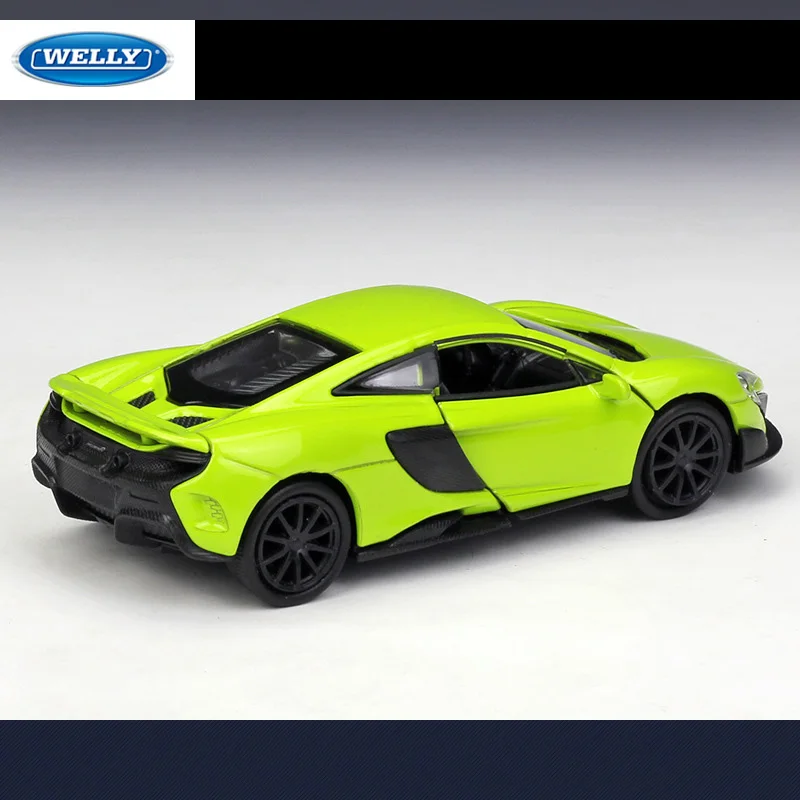 Welly масштаб 1:36 MCLAREN 675LT купе модель автомобиля из сплава металлическая литая