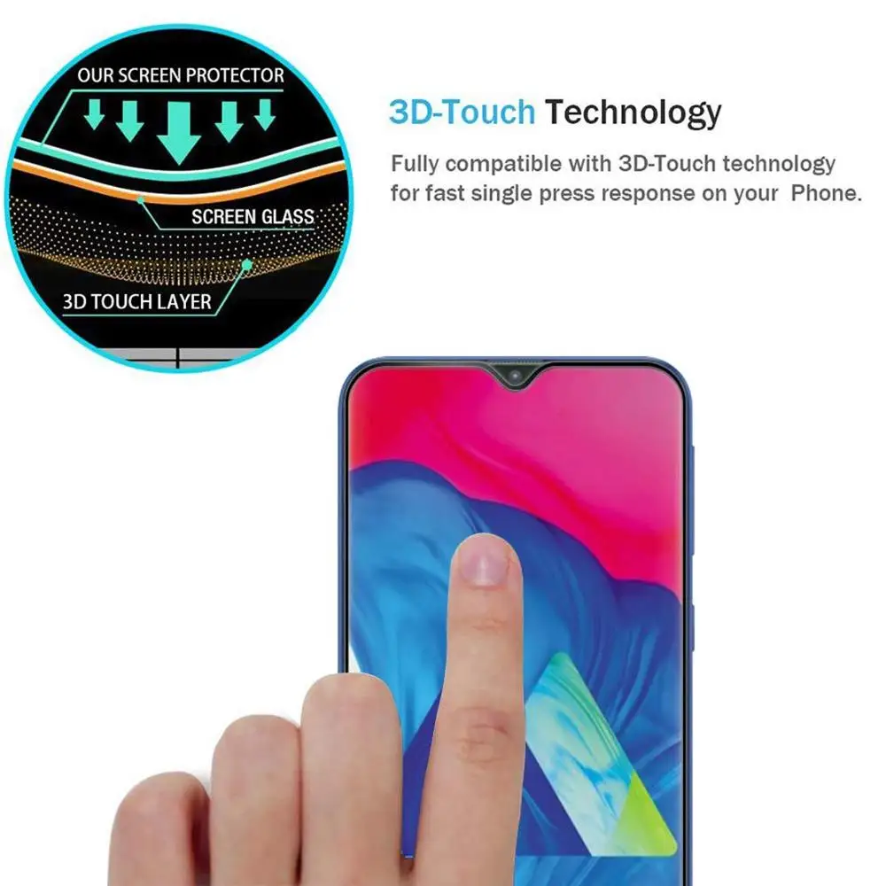 Защитный чехол из закаленного стекла 2.5D 9H для VIVO V17 Neo защитная пленка Fornt