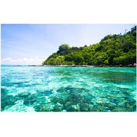 colorful print wall tapestry beach scenery tapestry m650