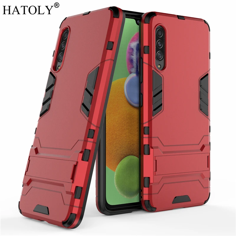 for armor case samsung galaxy a90 5g cases shockproof robot silicon rubber hard back phone cover for samsung galaxy a90 5g a908f free global shipping