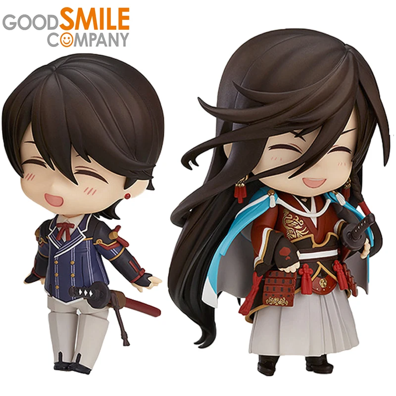 

Оригинальная фигурка героя мультфильма «Хорошая Улыбка» Nendoroid 744 745 Touken Ranbu Izuminokamikanesada horikwake unihiro аниме Коллекционные фигурки, подарок