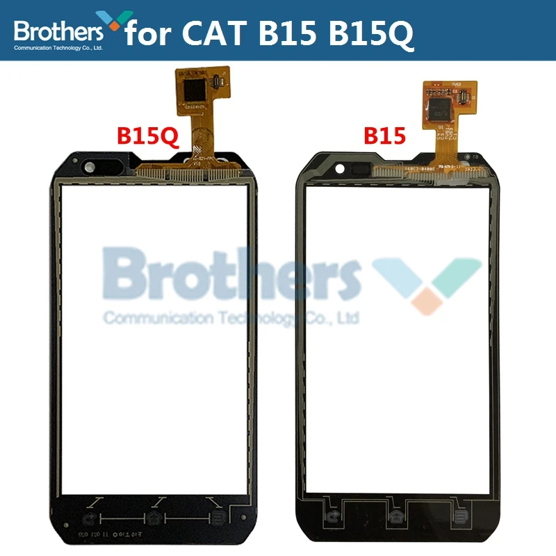 Дигитайзер сенсорного экрана для гусеницы CAT B15Q сенсорное стекло B15 переднее