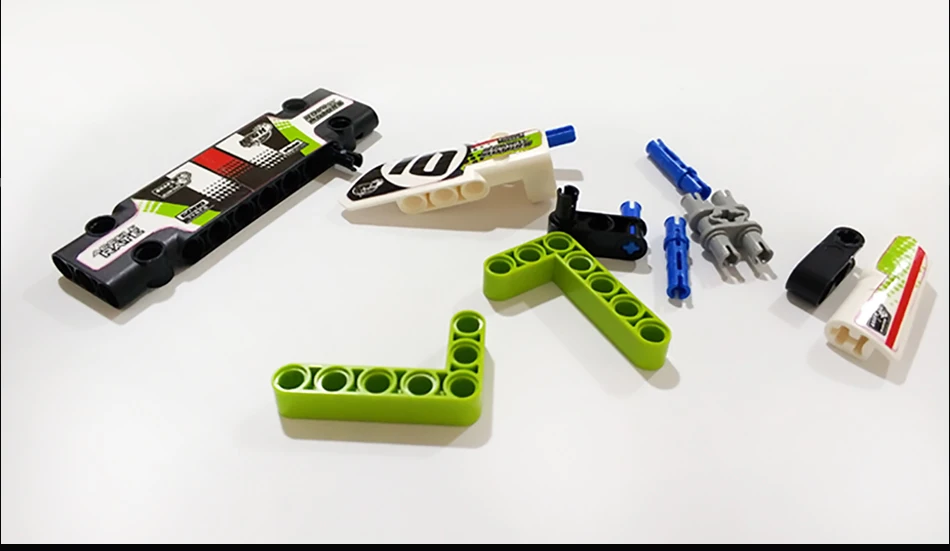 Technic RC Гусеничный гоночный автомобиль строительные блоки Электрический Мотор мощность дистанционное управление функция кирпичи автомобиль игрушки для детей
