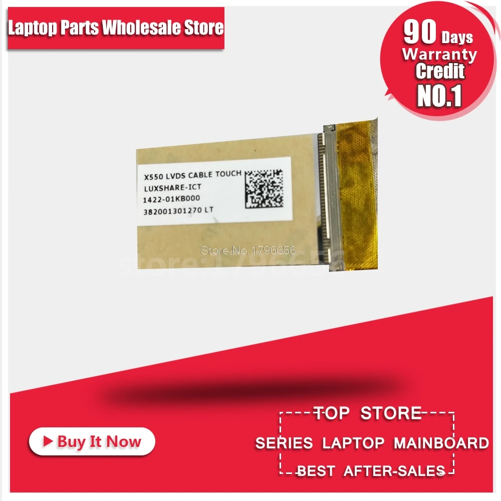 Экран ноутбука LVDS/LED/LCD видео гибкий кабель для For Asus X550C A550C X550V Y581C Y581L A550L K550L X552E X552C