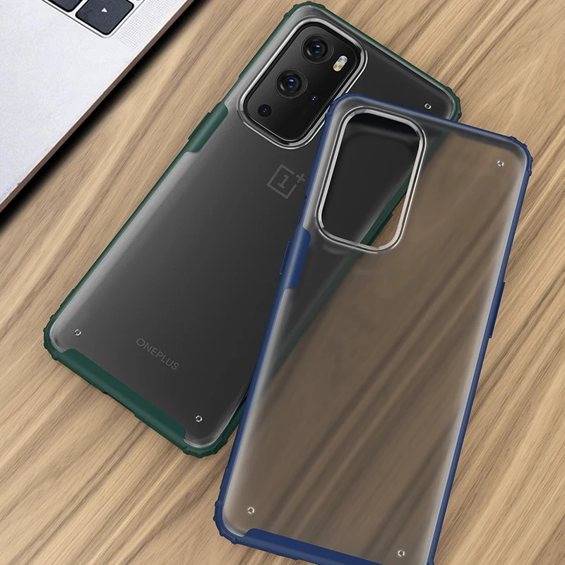 

case for oneplus 9 pro bumper cover on oneplus9 one plus plus9 9pro protective phone coque back bag 360 shell armor funda matte