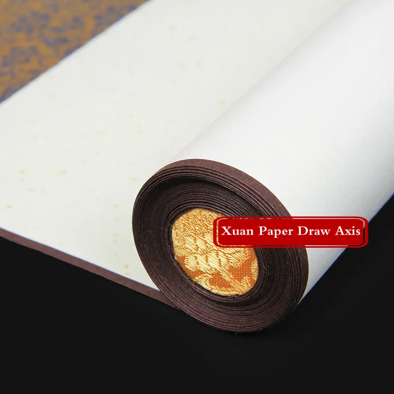 Chinese Calligraphy Painting Special Draw Axis Blank Xuan Paper Papel Arroz Raw/Half Ripe/ Ripe Rice Scroll |