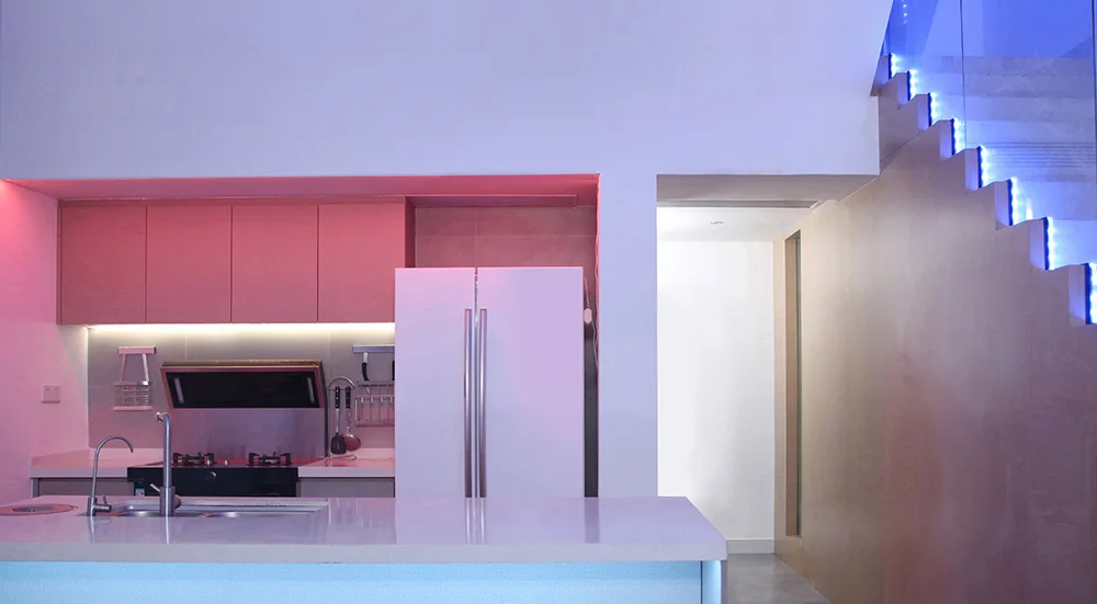 Умный светильник Xiaomi Yeelight Aurora, полоса плюс 2 м, светодиодный RGB WiFi, приложение Xiaomi, Домашний Светильник s, работает с Alexa Google Assistant Homekit