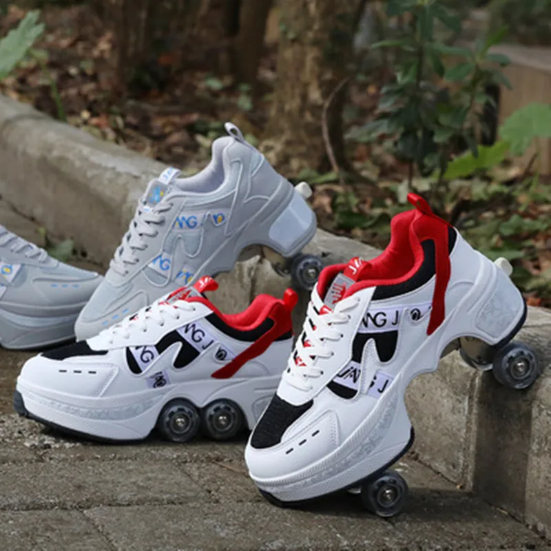 Кроссовки-ролики унисекс повседневная обувь для мужчин и женщин Трансформеры