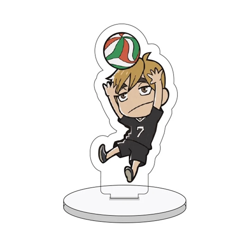 1 шт. мультяшная японская Аниме Haikyuu стенд модель акриловые фигурки держатель