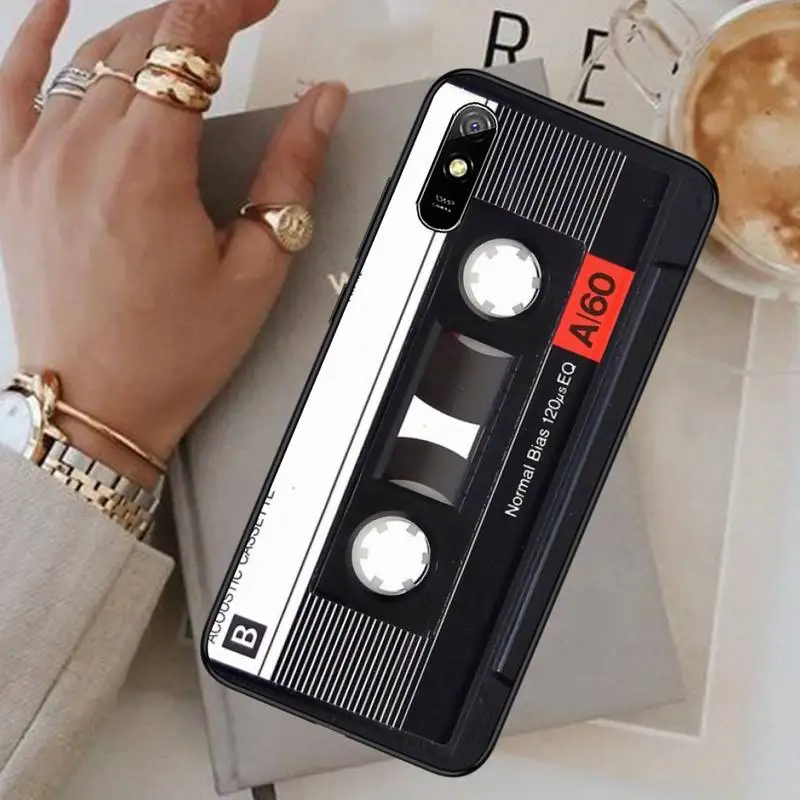 

Magnetic tape Phone Case For Xiaomi Redmi note 4 4X 8T 9 9s 10 K20 K30 cc9 9t pro lite max