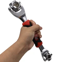 48 in 1 wrench tools socket works with spline bolts torx 360 degree 6 point universial furniture car repair 250mm