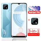 Для oppo realme c21 c 21 21c пленка против царапин защита для переднего и заднего экрана пленка для камеры не стекло 6,5 