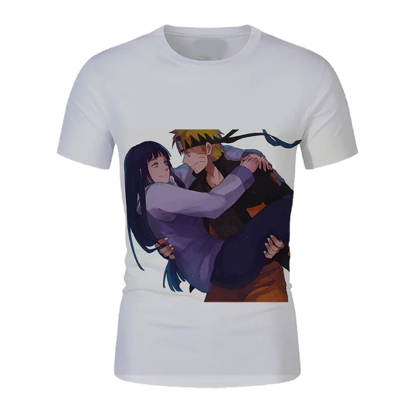 

Summer best-selling 3D printing Japanese anime men and women casual T-shirt fashion trend youth round neck short sleeve