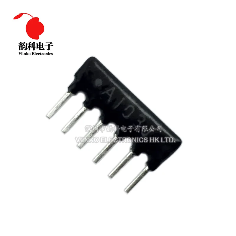 20 штук DIP изоляции сети резисторная матрица 6pin 220 330 470 510 1K 1 5 K 2K 2 труба из