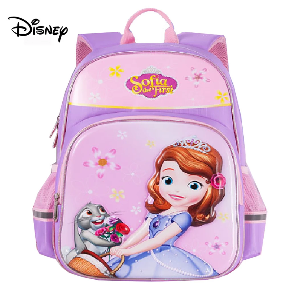 

Disney Cartoon Children's Schoolbags For Girls Mickey Minnie Mouse Bags Princess Sophia Print Backpacks Boys Hearo Handbags 2021