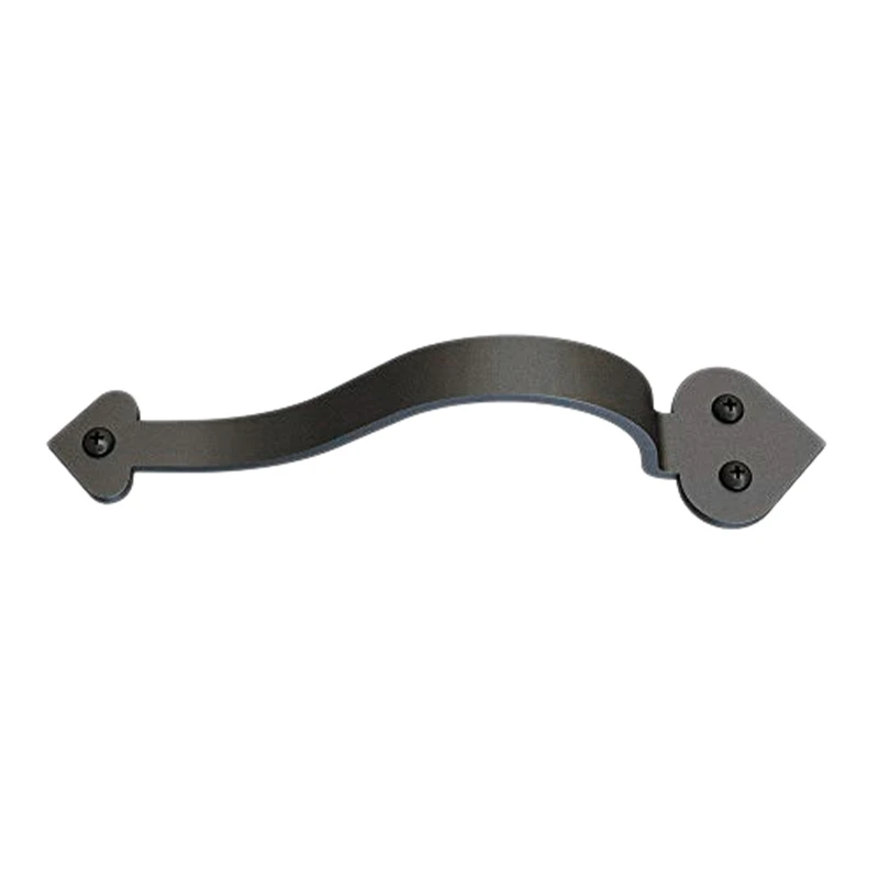 9 1/8In Матовый Черный боковое Крепление выдвижной ручкой для раздвижные двери