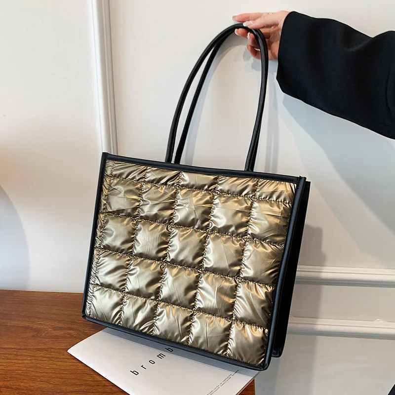 

Autumn And Winter Nylon Bag Women's Handbag 2021 New Armpit Bag Large Capacity One Shoulder Commuter Bags Female Tote Handbags