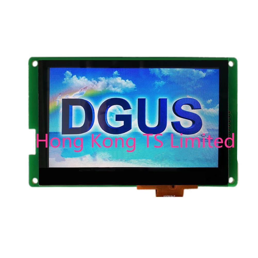 DMT48270C043_07WTZ1 4,3 дюймовый серийный экран DGUS II Передняя панель RTC DMT48270C043_07WTZ2 DMT48270C043_07WT