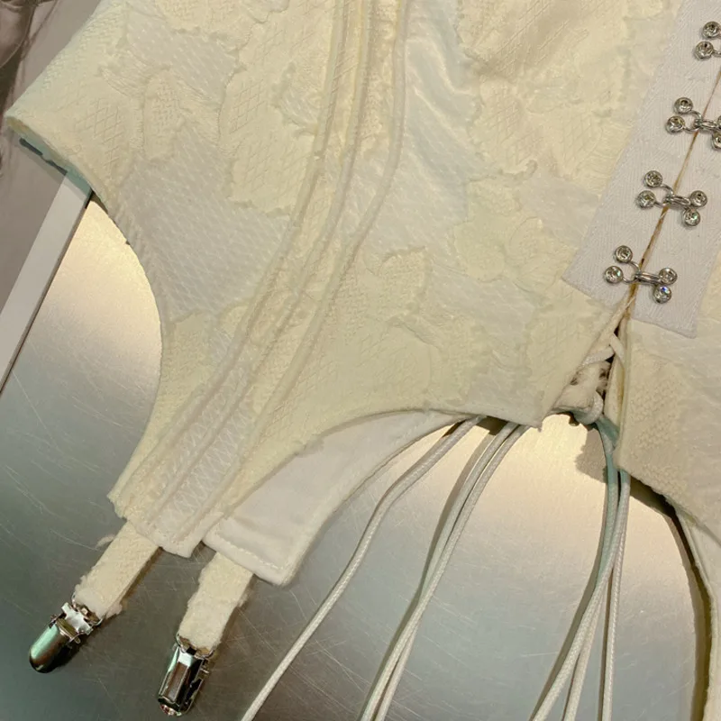 DEAT Женская облегающая индивидуальная юбка Новое поступление высокая талия