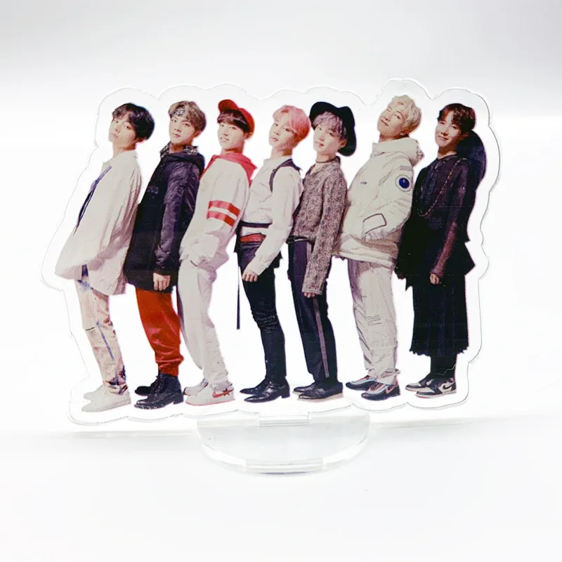 Модная KPOP Bangtan boys групповая подставка для картин на столе фото FESTA концертный акриловый стоячий Kpop bangtan boys