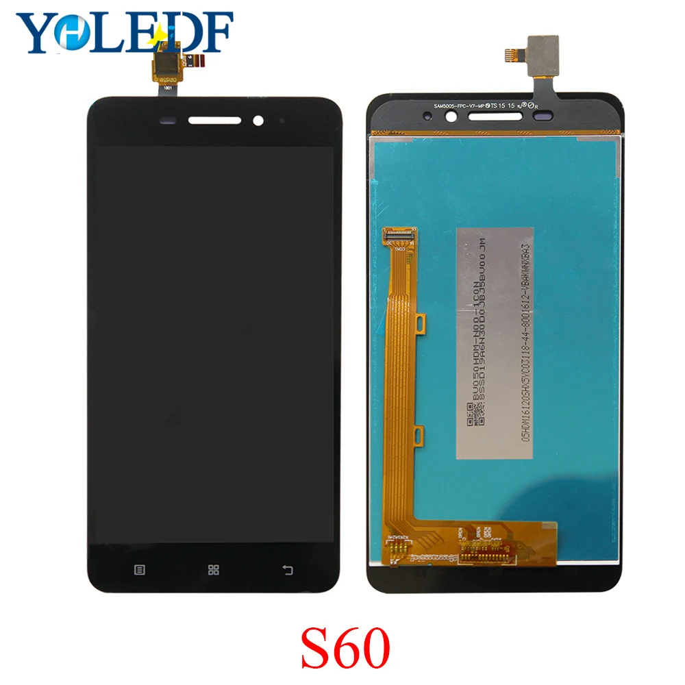 Оригинальный 5 0 &quotЖК дисплей для Lenovo S60 S60W S60A A S60T сенсорный экран дигитайзер Pantalla